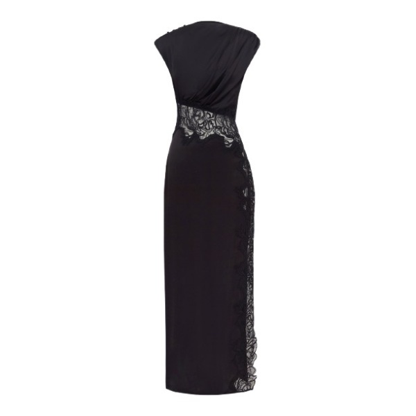 Shona Joy Eniko Lace Gathered Maxi Dress