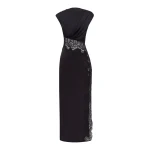 Shona Joy Eniko Lace Gathered Maxi Dress
