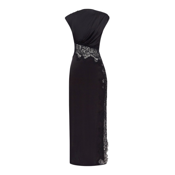Shona Joy Eniko Lace Gathered Maxi Dress