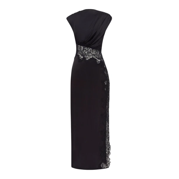 Shona Joy Eniko Lace Gathered Maxi Dress
