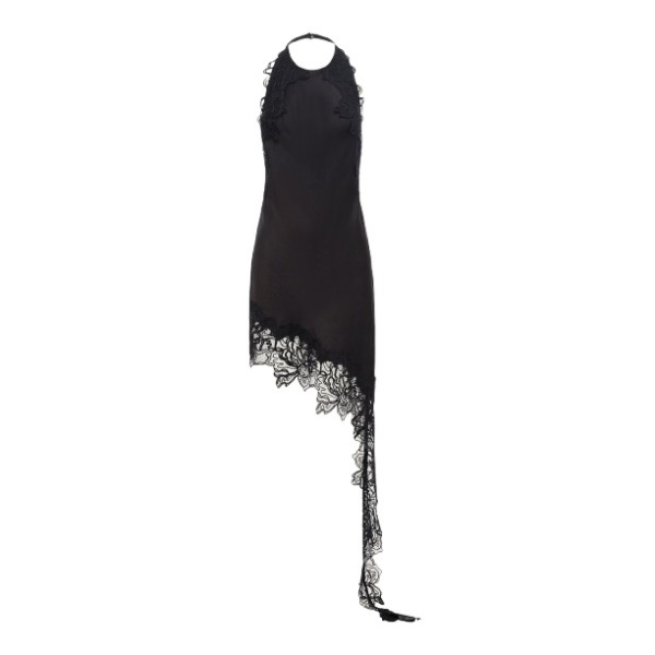 Shona Joy Eniko Lace Open Back Mini Dress