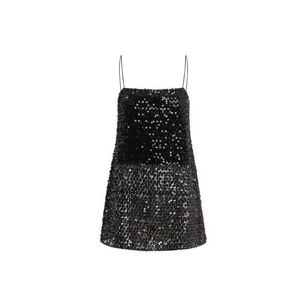 Shona Joy Everly Sequin Long Line Cami