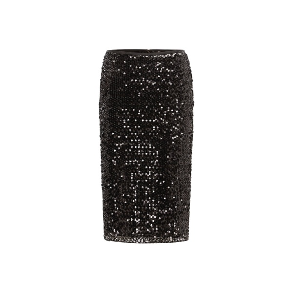 Shona Joy Everly Sequin Midi Skirt with Detachable Lining