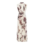 Shona Joy Marpessa Scarf Neck Maxi Dress