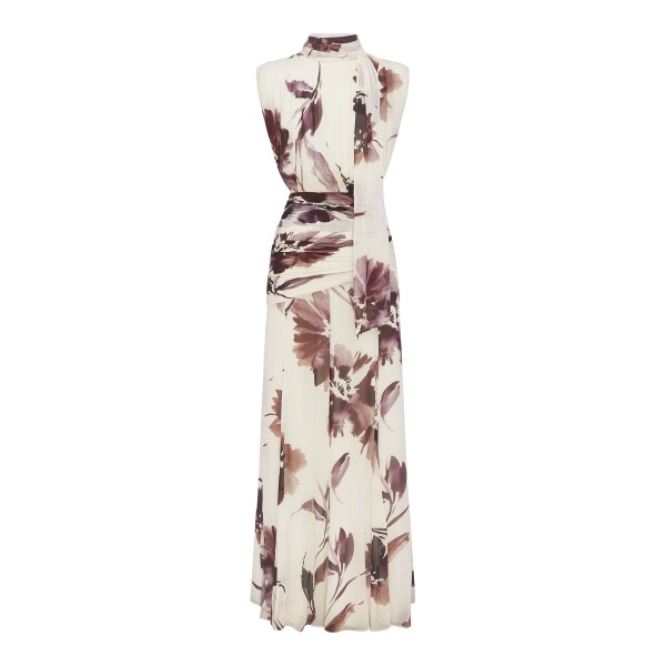 Shona Joy Marpessa Scarf Neck Maxi Dress