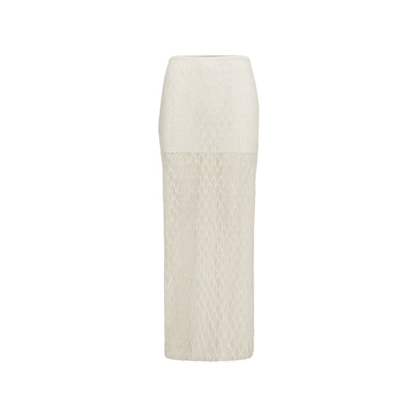 Shona Joy Talitha Fringe Maxi Skirt