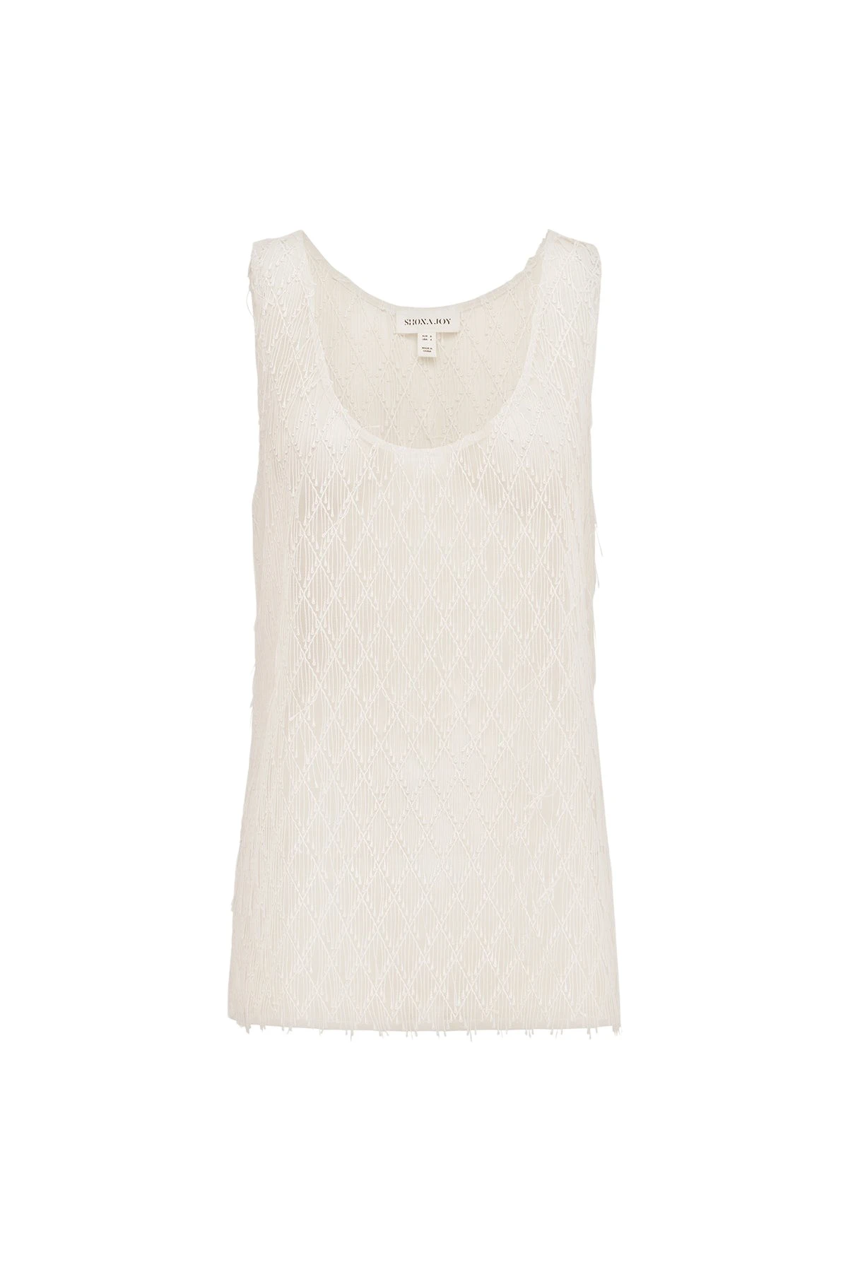Shona-Joy-Talitha-Sheer-Fringe-Scoop-Neck-Top-coveti54583_nobg Shona Joy Talitha Sheer Fringe Scoop Neck Top