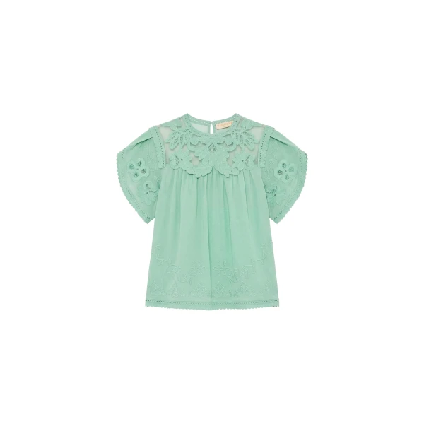 ulla johnson alma silk top