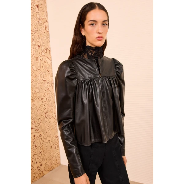 designer leather jacket