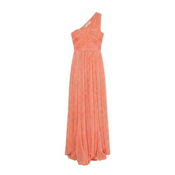 ulla johnson aureline silk one shoulder gown