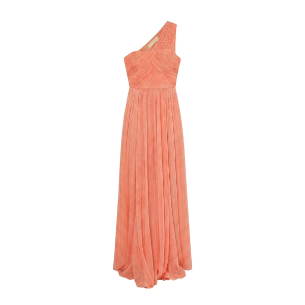 ulla johnson aureline silk one shoulder gown