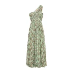 ulla johnson aureline silk one shoulder gown