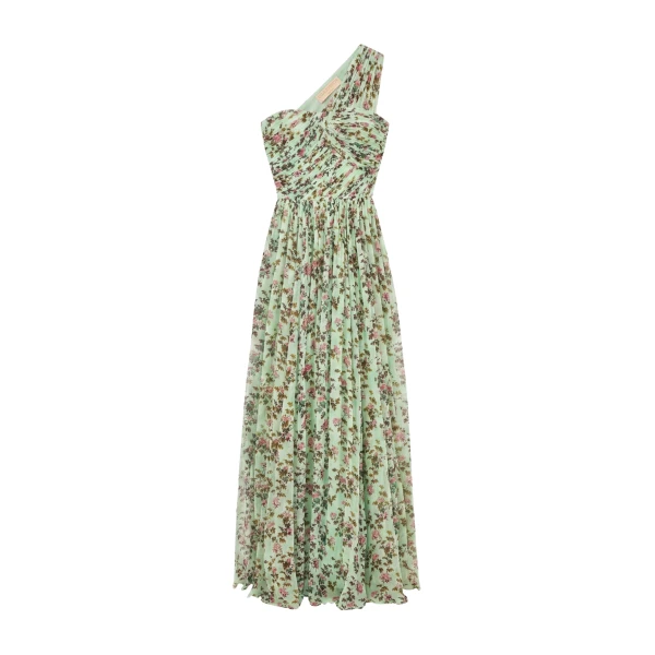ulla johnson aureline silk one shoulder gown