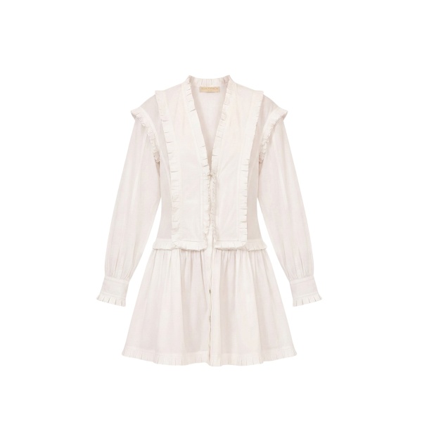 ulla johnson beatrix cotton mini dress