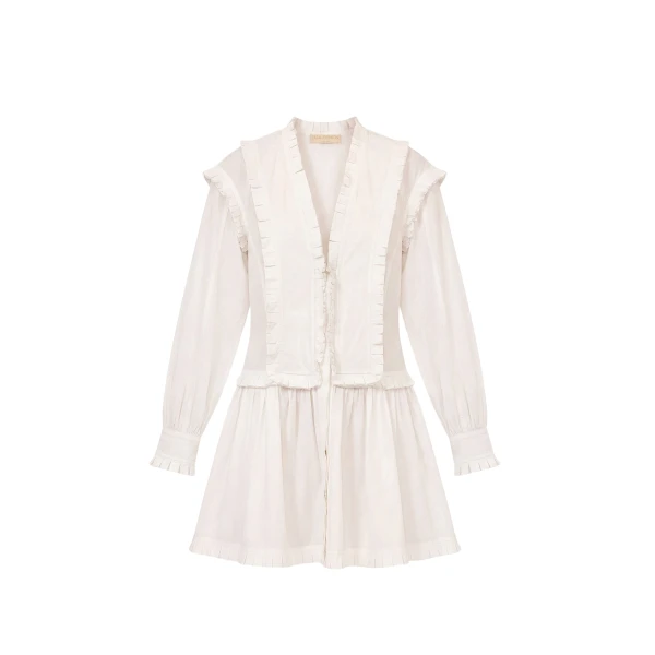 ulla johnson beatrix cotton mini dress