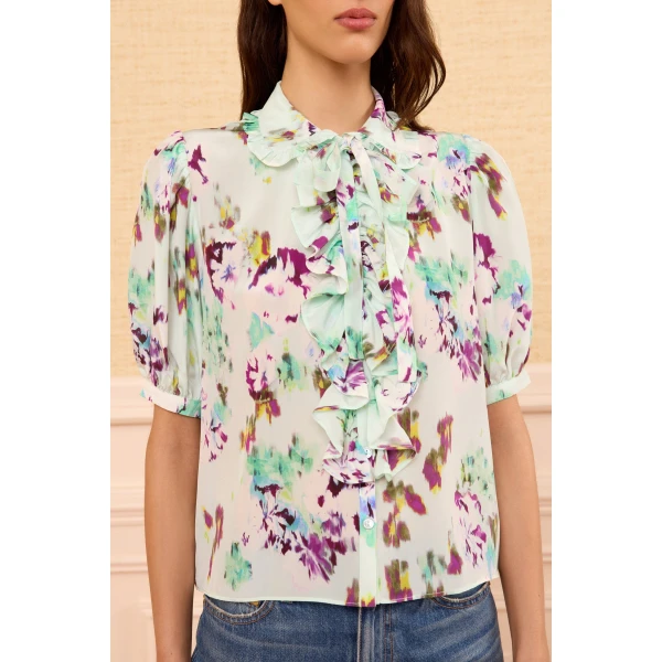 camellia silk top oasis