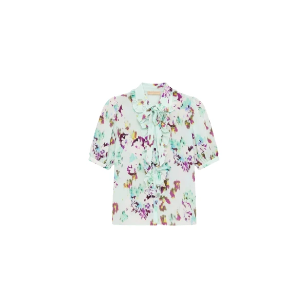 ulla johnson camellia silk top