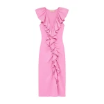 ulla johnson chiara cotton ruffle dress