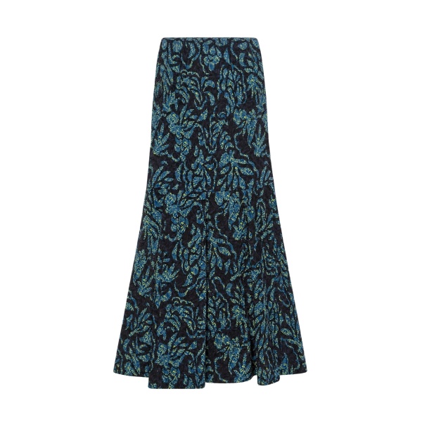 ulla johnson clarisse trumpet midi skirt