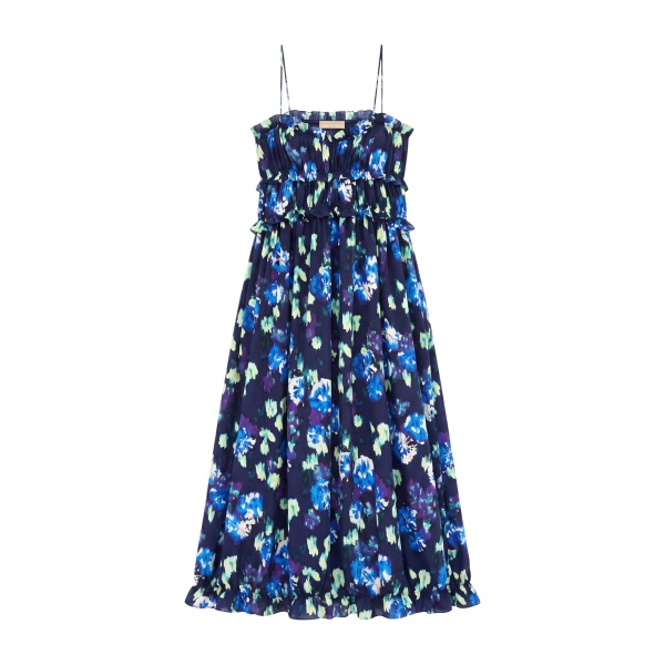 ulla johnson clove cami silk dress