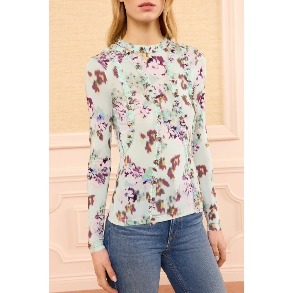 clover jersey top oasis