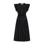 ulla johnson dani short sleeve cotton dress