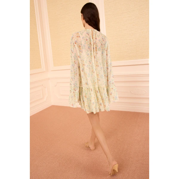 ulla johnson emmeline silk mini dress