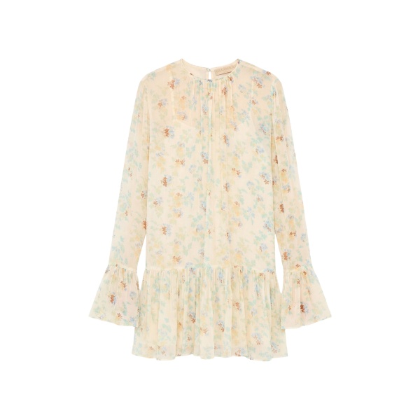 ulla johnson emmeline silk mini dress