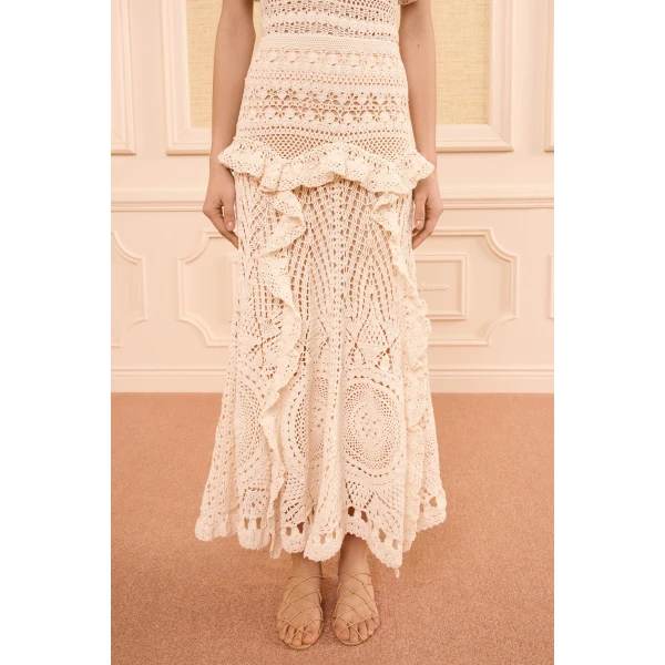 floretta crochet skirt cowrie