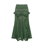 ulla johnson floretta crochet skirt
