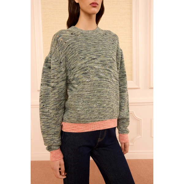 illesa knit pullover piedstone