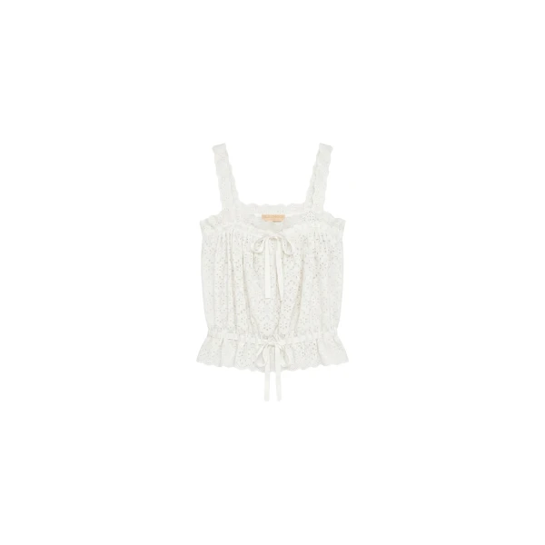 ulla johnson isola cotton top