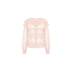 ulla johnson ivy tulle blouse