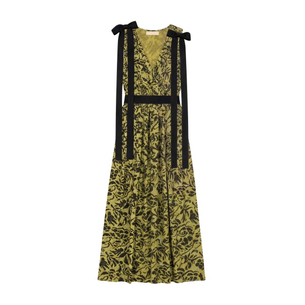 ulla johnson karina cotton bow dress