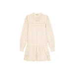 ulla johnson keira long sleeve cotton mini dress