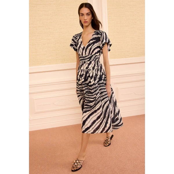 designer midi dresses