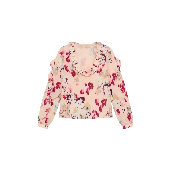 ulla johnson marguerite silk blouse