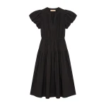 ulla johnson marin cotton midi dress