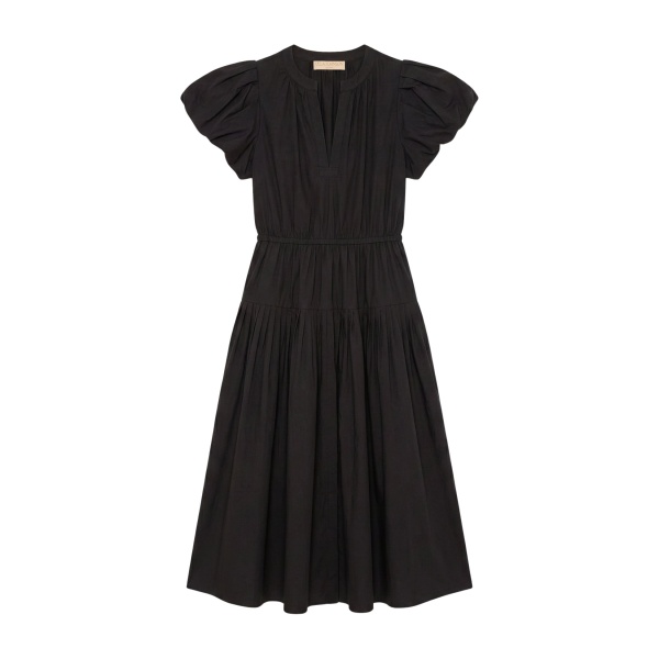 ulla johnson marin cotton midi dress