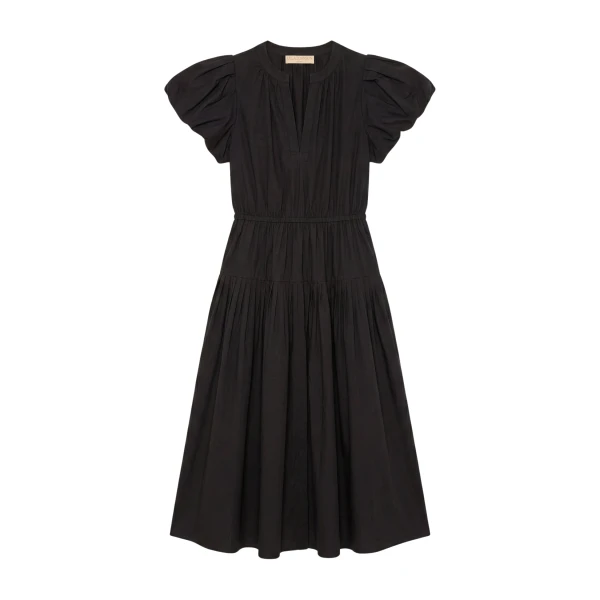 ulla johnson marin cotton midi dress