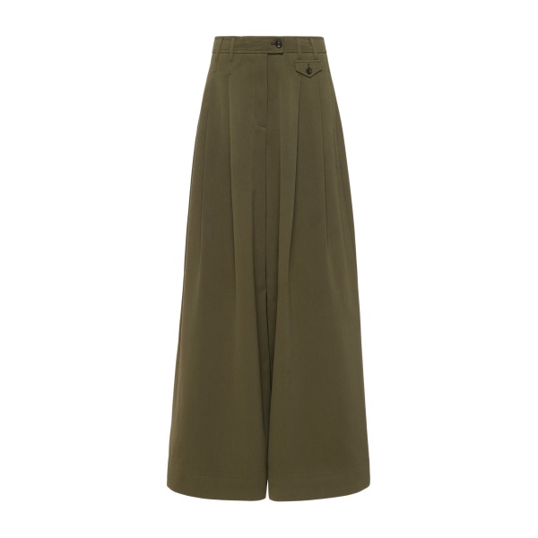ulla johnson motherwell wide leg trouser