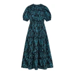 ulla johnson othella short sleeve cotton dress