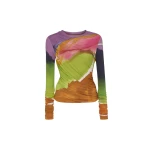ulla johnson paradis ruched jersey top