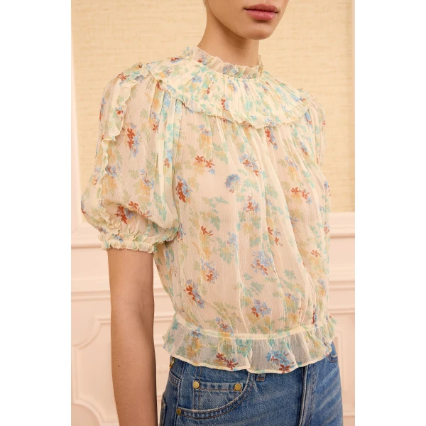 solenne silk top moon petal