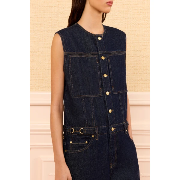 the esme denim jumpsuit tigris
