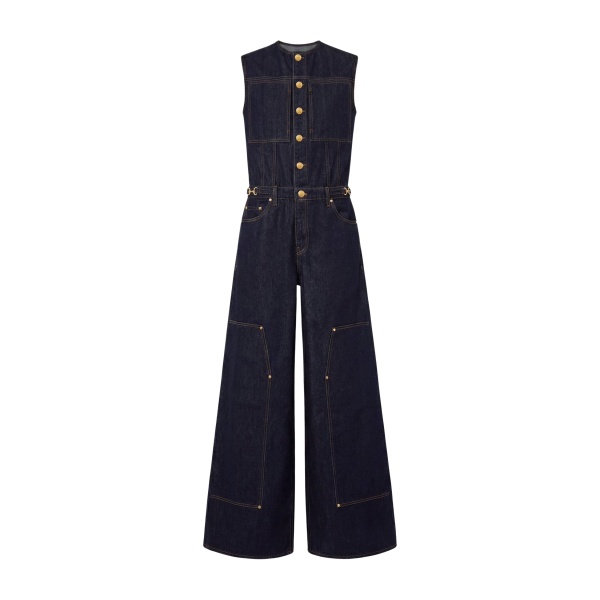 ulla johnson the esme denim jumpsuit