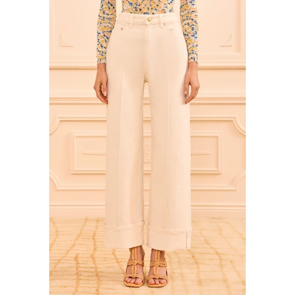 the genevieve stretch pintuck jean cowrie