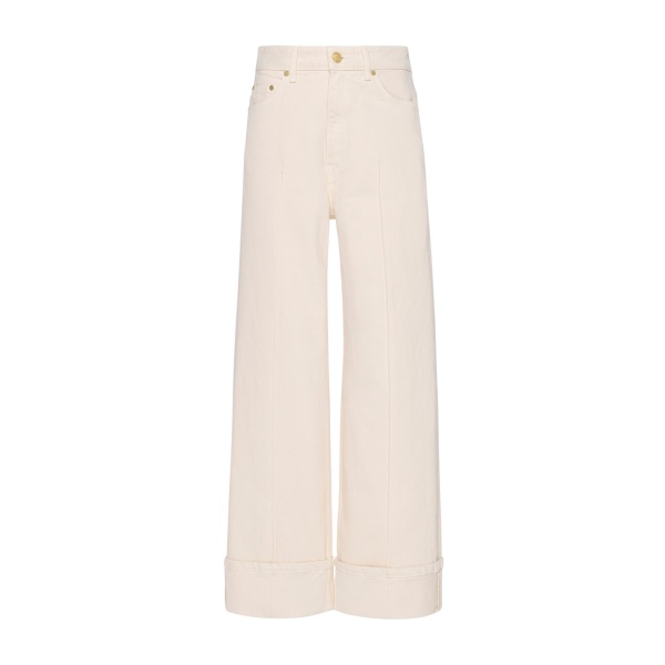 ulla johnson the genevieve stretch pintuck jean