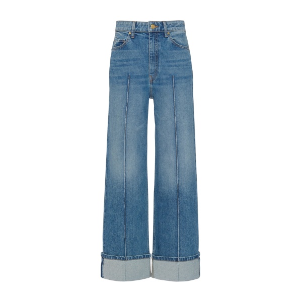 ulla johnson the genevieve stretch pintuck jean