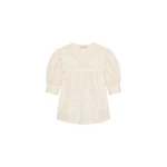 ulla johnson una short sleeve cotton top